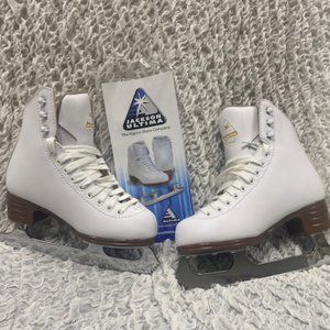 Ice Skates Children White Girls